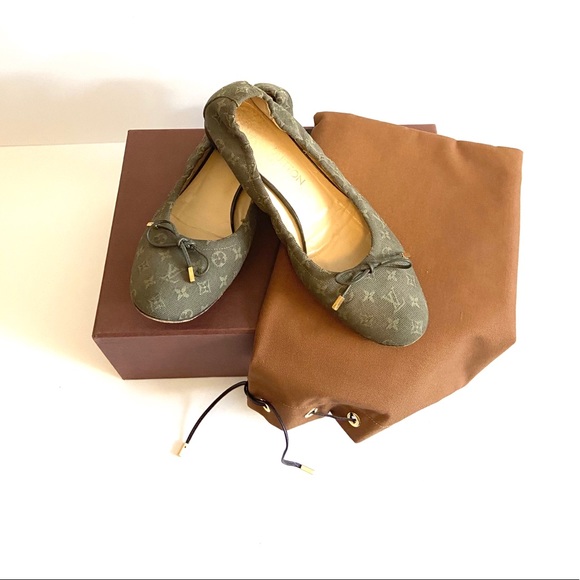 Louis Vuitton Shoes - Louis Vuitton | Canvas Monogram Ballerina Flats